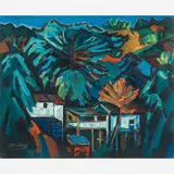 Paisagem by Inimá de Paula, Óleo sobre tela, offered Apr 2007