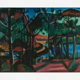 Paisagem by Inimá de Paula, Óleo sobre tela, offered Apr 2007