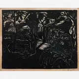 Oswaldo Goeldi, Untitled, Xilogravura