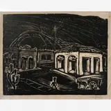 Oswaldo Goeldi, Untitled, Xilogravura