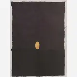 Untitled by Mira Schendel, Guache e folha de Ouro, offered Nov 2006