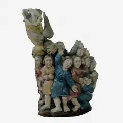 Mauro Antonio Tesi, Figuras, Madeira pintada