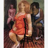 Bordel by Di Cavalcanti, Óleo sobre tela, offered Nov 2006