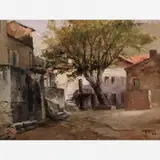 Antônio Parreiras, Paisagem, Óleo sobre tela