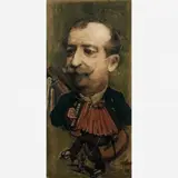 Belmiro de Almeida, Caricatura, ÓLEO SOBRE MADEIRA