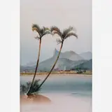 Francisco Goldschmidt, Enseada de Botafogo, Aquarela