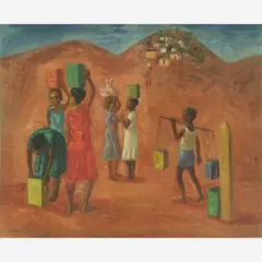 Morro by Carlos Prado, Óleo sobre tela, offered Aug 2006