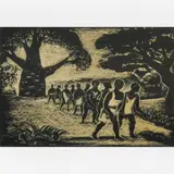 Oswaldo Goeldi, Pretos, Xilogravura