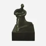 Figura Sentada by Bruno Giorgi, Escultura em bronze, offered Aug 2006