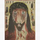 Cristo by Alberto da Veiga Guignard, Óleo sobre tela, offered Aug 2006
