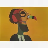 Untitled by Roberto Magalhães, Óleo sobre tela, offered Aug 2006