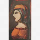 João Câmara, Figura Feminina, ÓLEO SOBRE MADEIRA