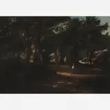 Télles Júnior, Paisagem, Óleo sobre tela