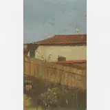 Eliseu Visconti, Paisagem Urbana, Óleo sobre tela