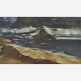 Paisagem Marinha by Emeric Marcier, Óleo sobre tela, offered Aug 2006