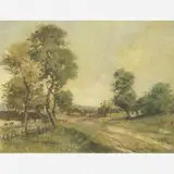 Antônio Parreiras, Paisagem Rural, Óleo sobre tela