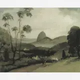 Sílvio Pinto, Paisagem do Rio de Janeiro, Óleo sobre tela