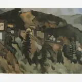 Morro Carioca by Inimá de Paula, Óleo sobre tela, offered Apr 2006