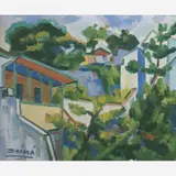 Paisagem by Inimá de Paula, Óleo sobre tela, offered Apr 2006