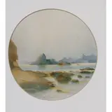 Francisco Goldschmidt, Vista de Niterói, Aquarela