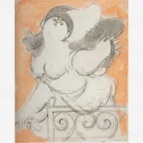 Milton Dacosta, Vênus, 1964, óleo sobre tela