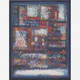 Manuel Cargaleiro, Untitled, Guache