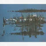 Paysage Azul by Antônio Bandeira, Óleo sobre tela, offered Nov 2005