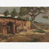 Edgar Parreiras, Paisagem, ÓLEO SOBRE CARTÃO