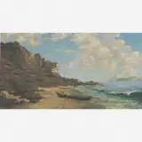 Edgar Parreiras, Marinha, Óleo sobre tela