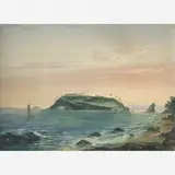 Marinha - Niterói by Friedrich Hagedorn, Guache, offered Nov 2005