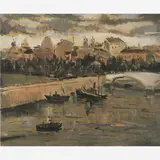 Sílvio Pinto, Passagem do Ano Novo 1955-1956, Óleo sobre tela
