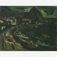 Praia do Leme by Flavio Shiro, ÓLEO SOBRE TELA, offered Nov 2005