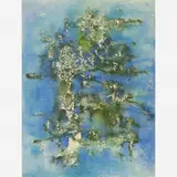 Untitled by Antônio Bandeira, Aquarela e Nanquim, offered Aug 2005