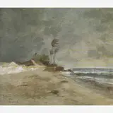 Antônio Parreiras, Um raio de sol, Óleo sobre tela