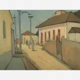 Cidade do interior by Arcangelo Ianelli, Óleo sobre tela, offered Aug 2005