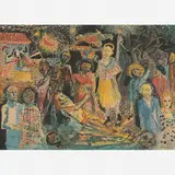 Hector Carybé, Os Avos, Aquarela e Nanquim