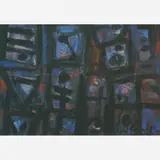 Iberê Camargo, Untitled, Guache