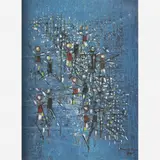 Untitled by Antônio Bandeira, Óleo sobre tela, offered Apr 2005