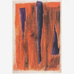 Untitled by Daniel Senise, Pastel, offered Apr 2005
