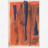 Daniel Senise, Untitled, Pastel