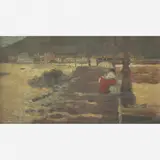 Eliseu Visconti, Tarde em Copacabana, Óleo sobre tela