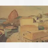 Yoshiya Takaoka, O Pão de Açúcar visto da Rua Barão de Guaratiba