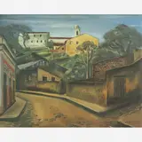 Paisagem by Roberto Burle Marx, Óleo sobre tela, offered Apr 2005