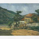 Bustamante Sá, Paisagem, Óleo sobre tela