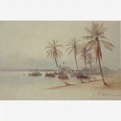 Paquetá by Francisco Goldschmidt, Aquarela, offered Dec 2004