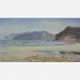 Baía de São Vicente by Benedito Calixto, ÓLEO SOBRE TELA, offered Dec 2004