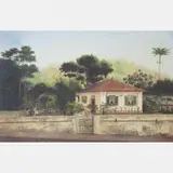 Henrique Tribolett, Paisagem com Casa, ÓLEO SOBRE TELA