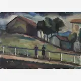 Raphael Galvez, Mulheres Conversando, ÓLEO SOBRE CARTÃO