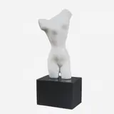 Torso by Bruno Giorgi, Escultura em mármore branco de carrara, offered Dec 2004