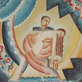 Antonio Gomide, Casal, Aquarela